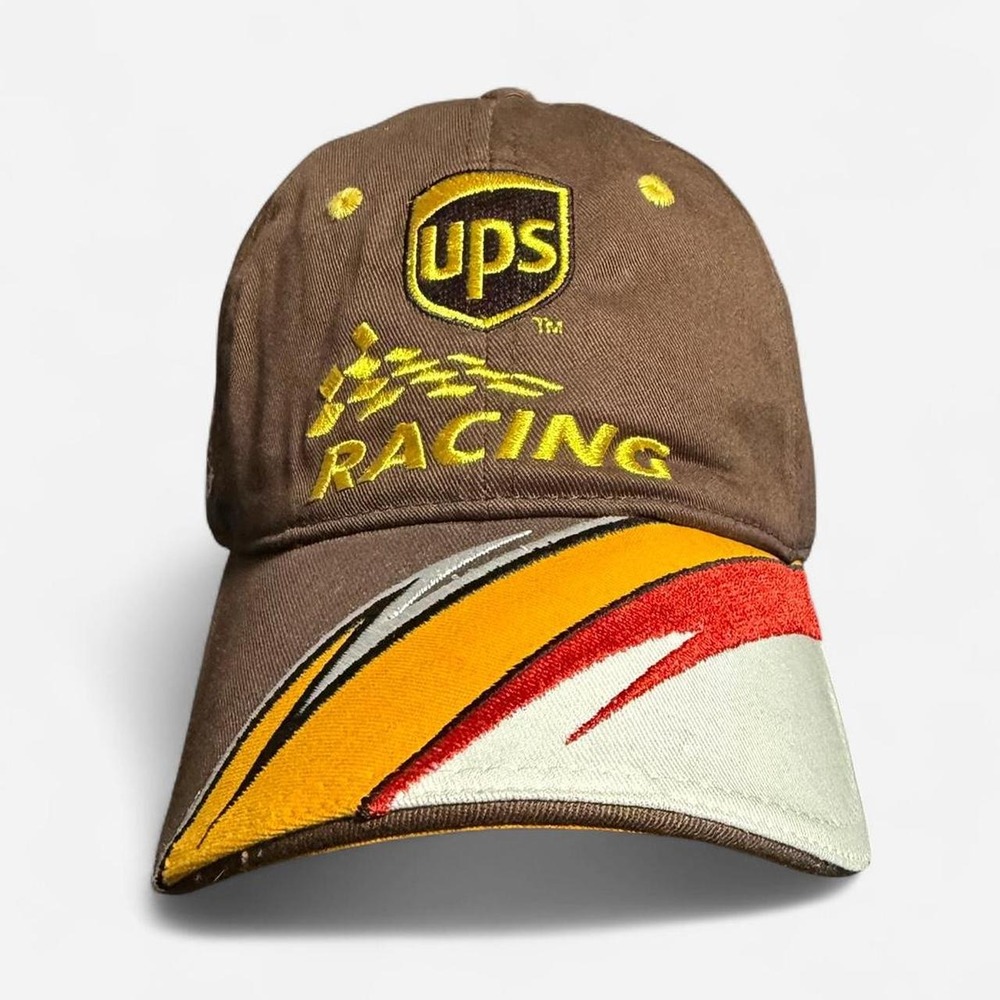 Chase Authentics NASCAR Dale Jarrett UPS Racing Velcro Hat OSFM